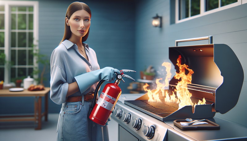Sicherer Umgang mit Feuer am Gasgrill